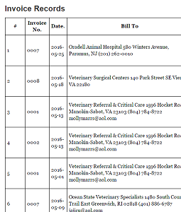 saved invoices icon